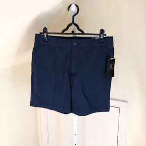 PGA Tour NWT Men's Black Iris Performance Stretch Golf Shorts Blue Size 32